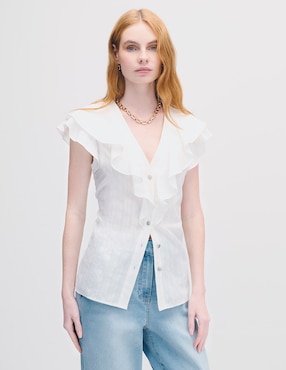 Blusa manga corta Julio para mujer