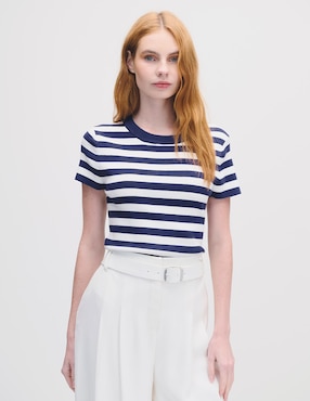 Blusa manga corta Julio para mujer