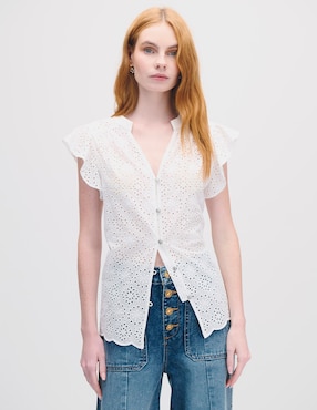 Blusa manga corta Julio para mujer