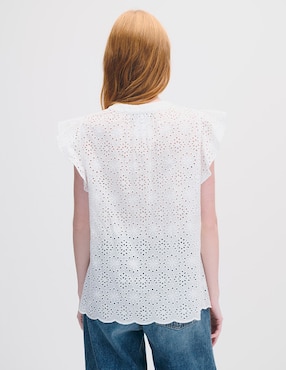 Blusa manga corta Julio para mujer
