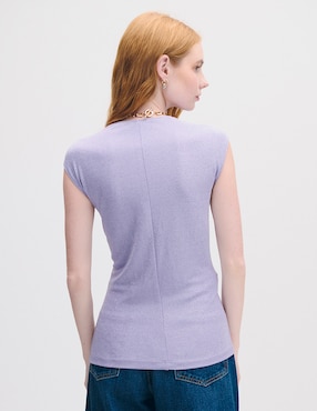 Blusa envolvente Julio para mujer
