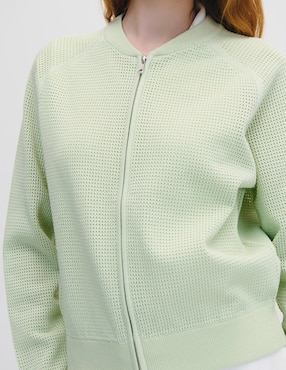 Sudadera con cierre completo Julio Myst para mujer