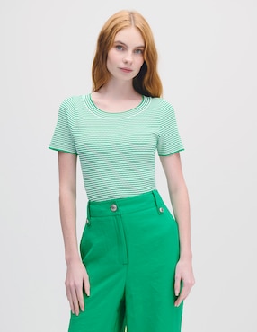 Blusa manga corta Julio para mujer