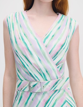 Vestido midi casual Julio Myst para mujer