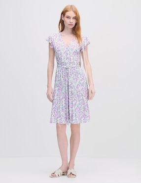 Vestido arriba de la rodilla casual Julio Myst para mujer
