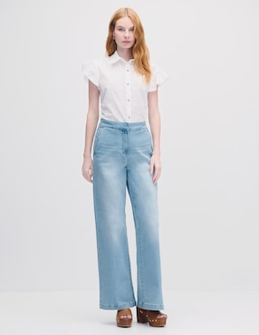 Blusa manga corta Julio para mujer