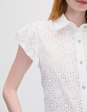 Blusa manga corta Julio para mujer