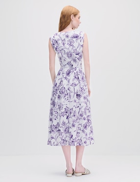 Vestido midi casual Julio para mujer