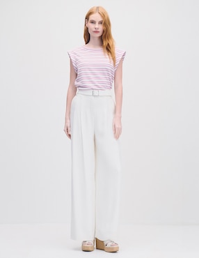 Blusa Julio manga corta para mujer