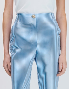 Pantalón capri Julio straight para mujer