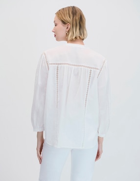 Blusa manga larga Julio para mujer