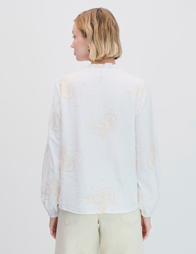 Blusa manga larga Julio para mujer