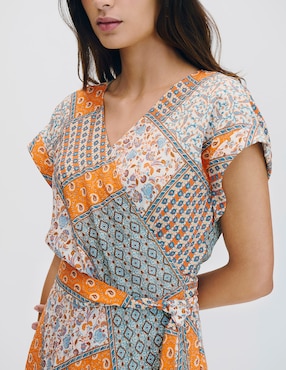 Vestido midi casual Julio para mujer