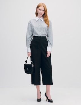 Blusa camisera manga larga Julio para mujer