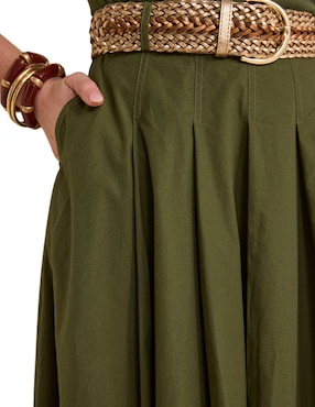 Falda crop Maison 123 a la cintura