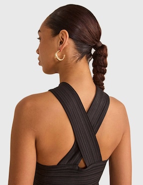 Vestido crop casual Maison 123 Bailey para mujer