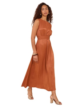 Vestido crop casual Maison 123 para mujer