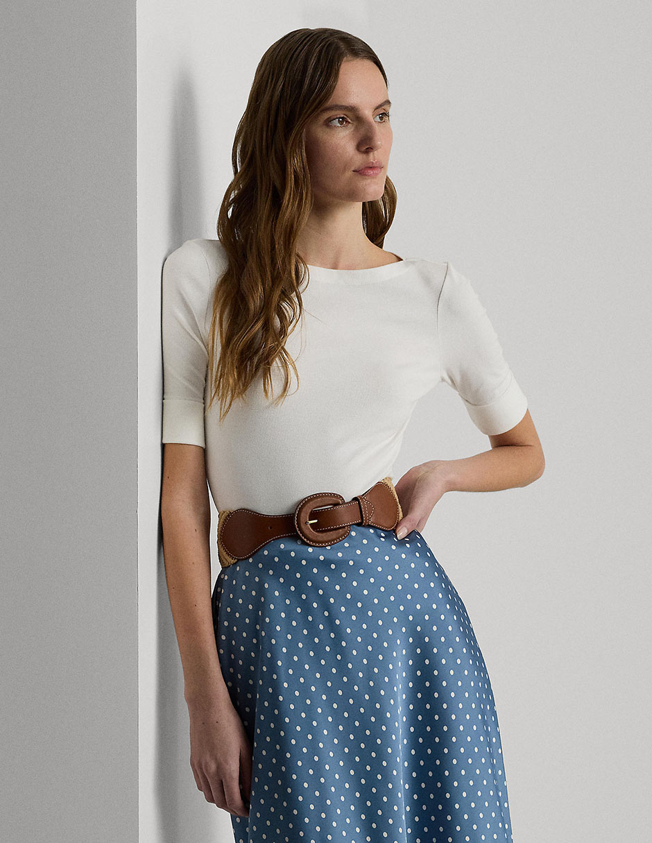 Blusa manga 3/4 para mujer