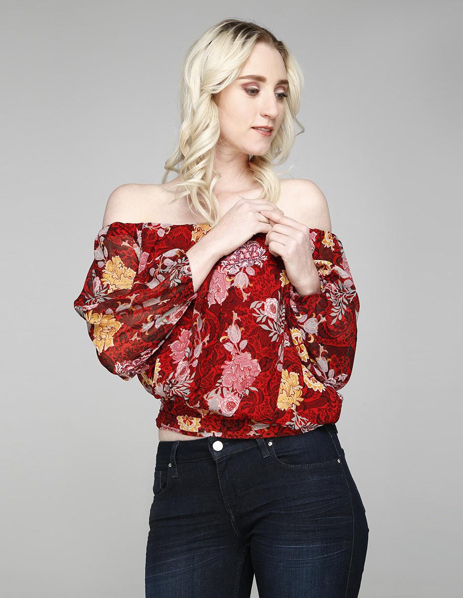 Blusa Guess con diseño floral |