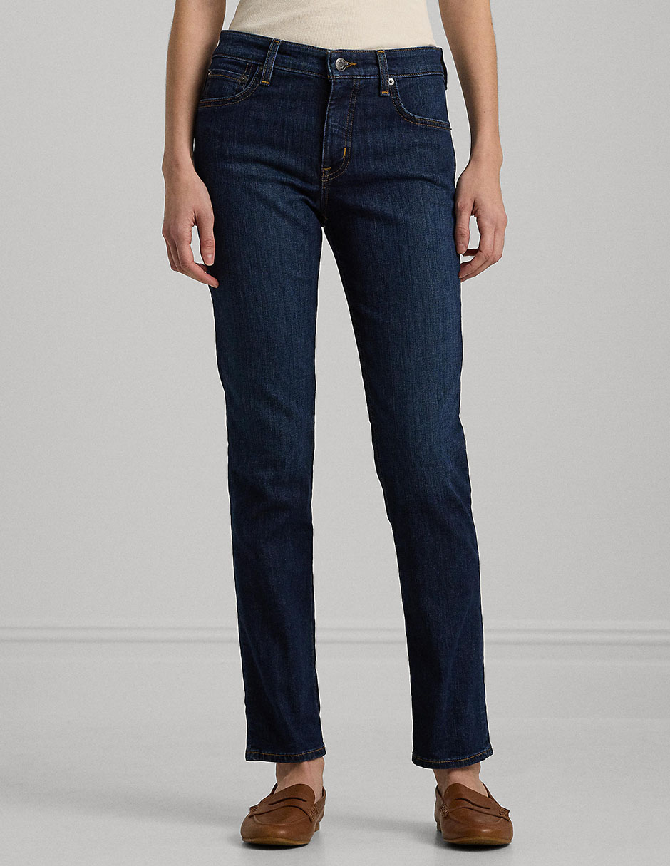 Jeans straight Ralph Lauren para mujer