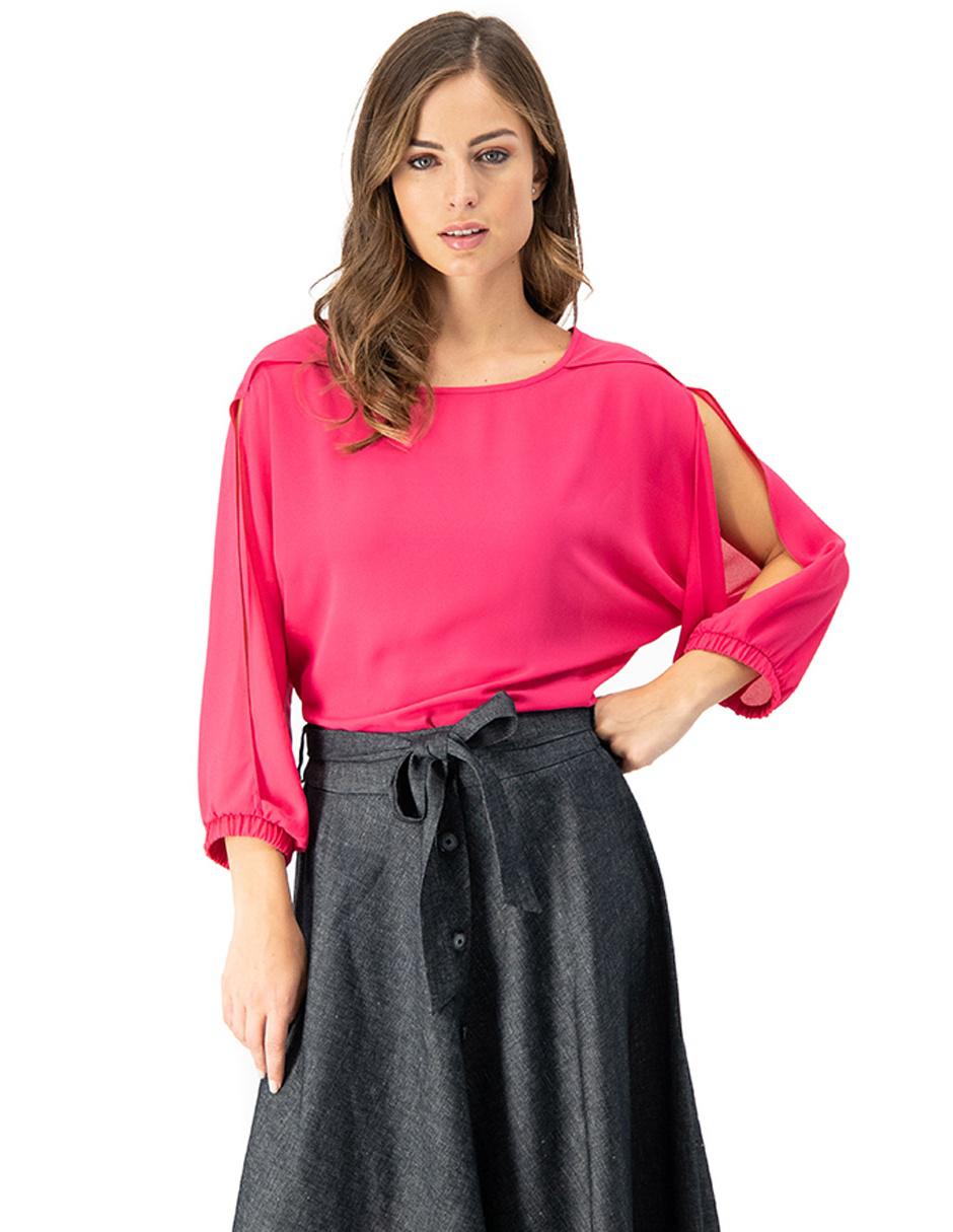 Blusa Ivonne manga larga en Liverpool