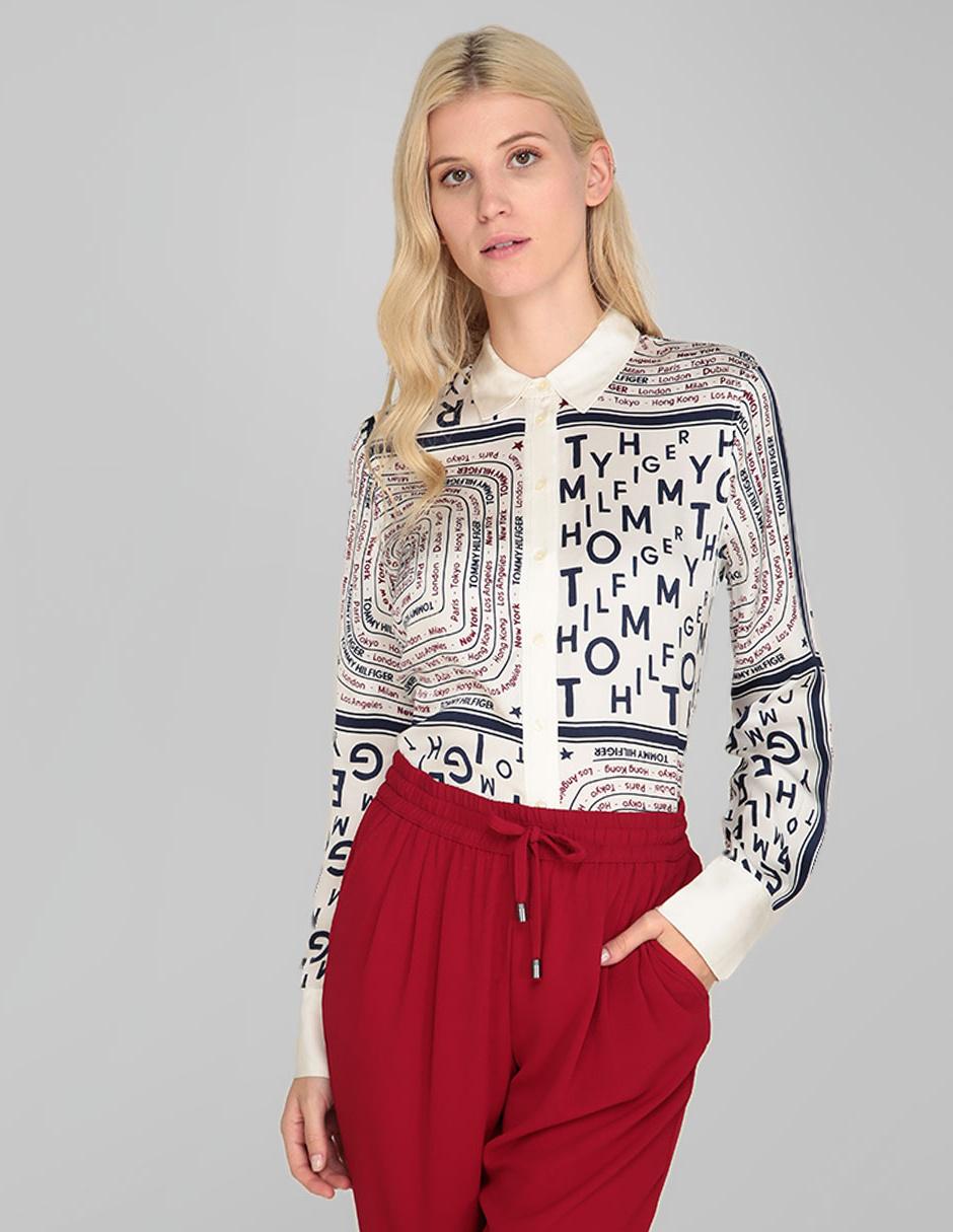 blusas tommy hilfiger mujer liverpool