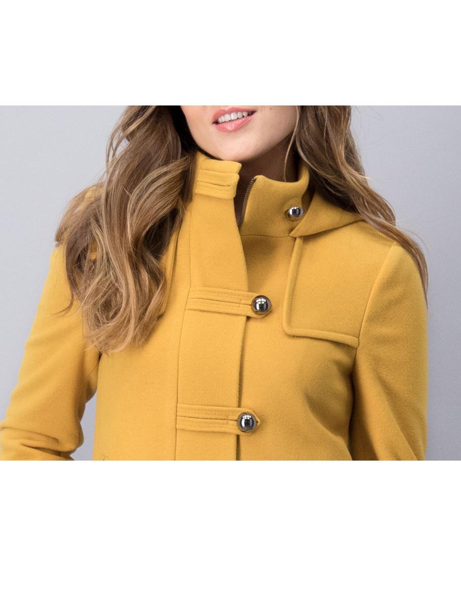 comprar abrigo mostaza