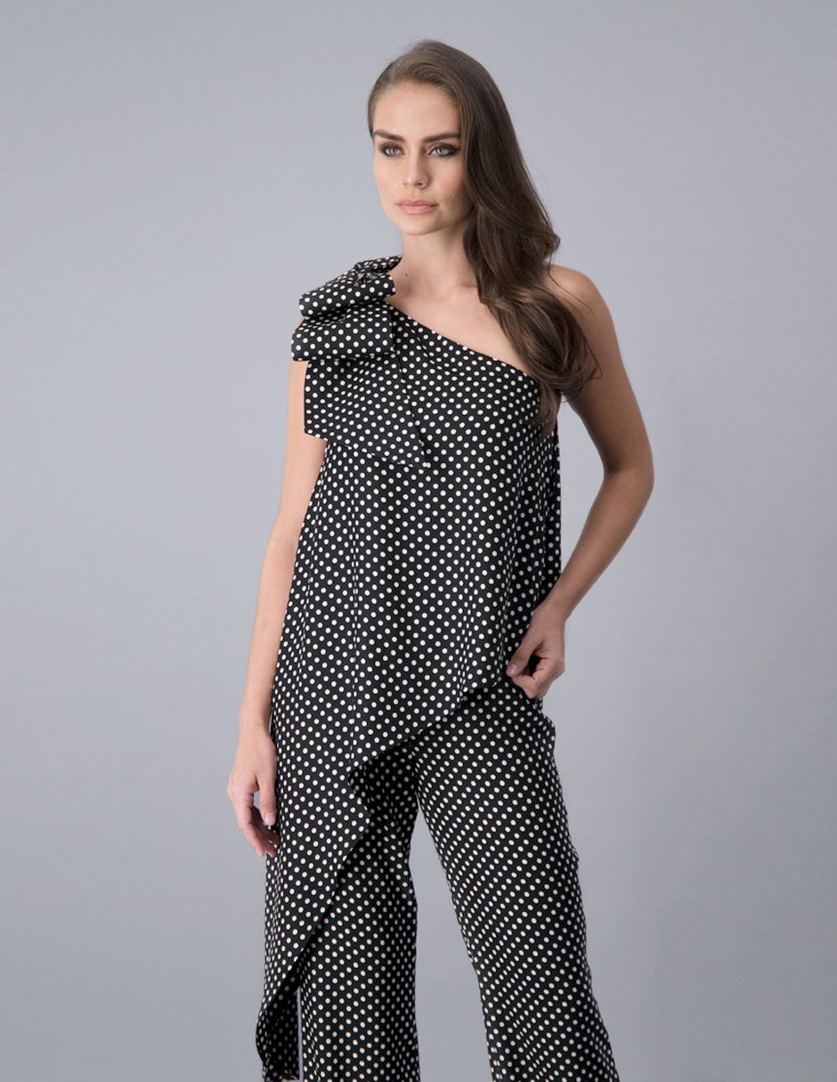 Jumpsuit Martha Debayle By Ivonne a lunares para mujer 