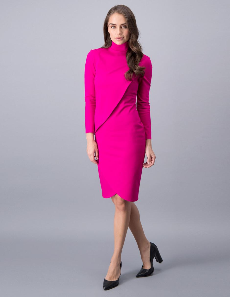 Abrigo Amarillo Martha Debayle Faux Fur Abrigo Rosa Martha Debayle