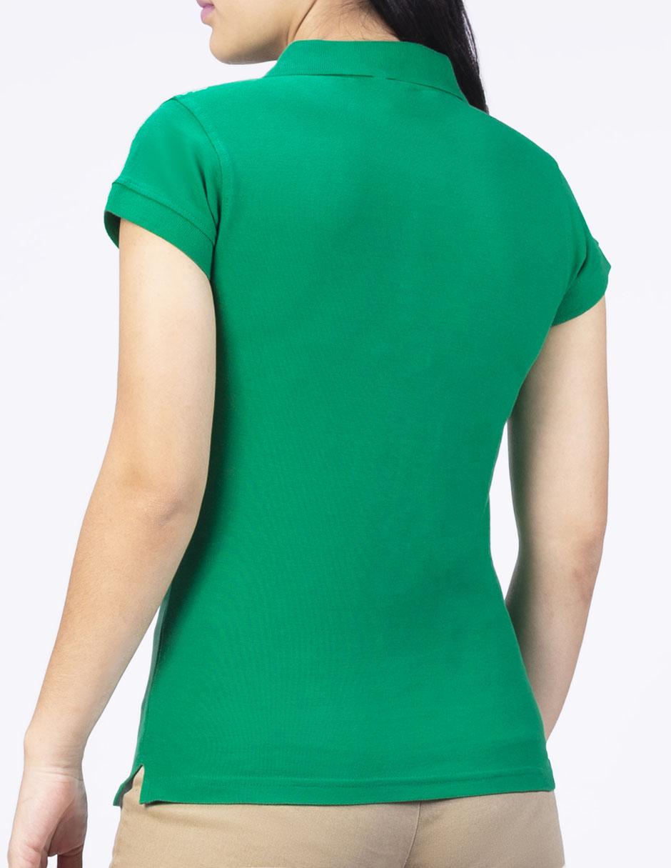 Playera tipo polo para mujer 2