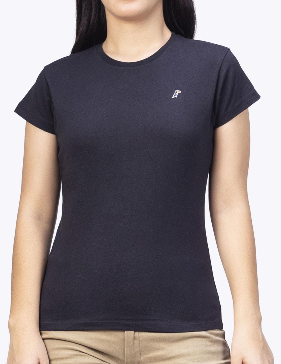 Playera manga corta cuello redondo para mujer Playera manga corta cuello redondo para mujer