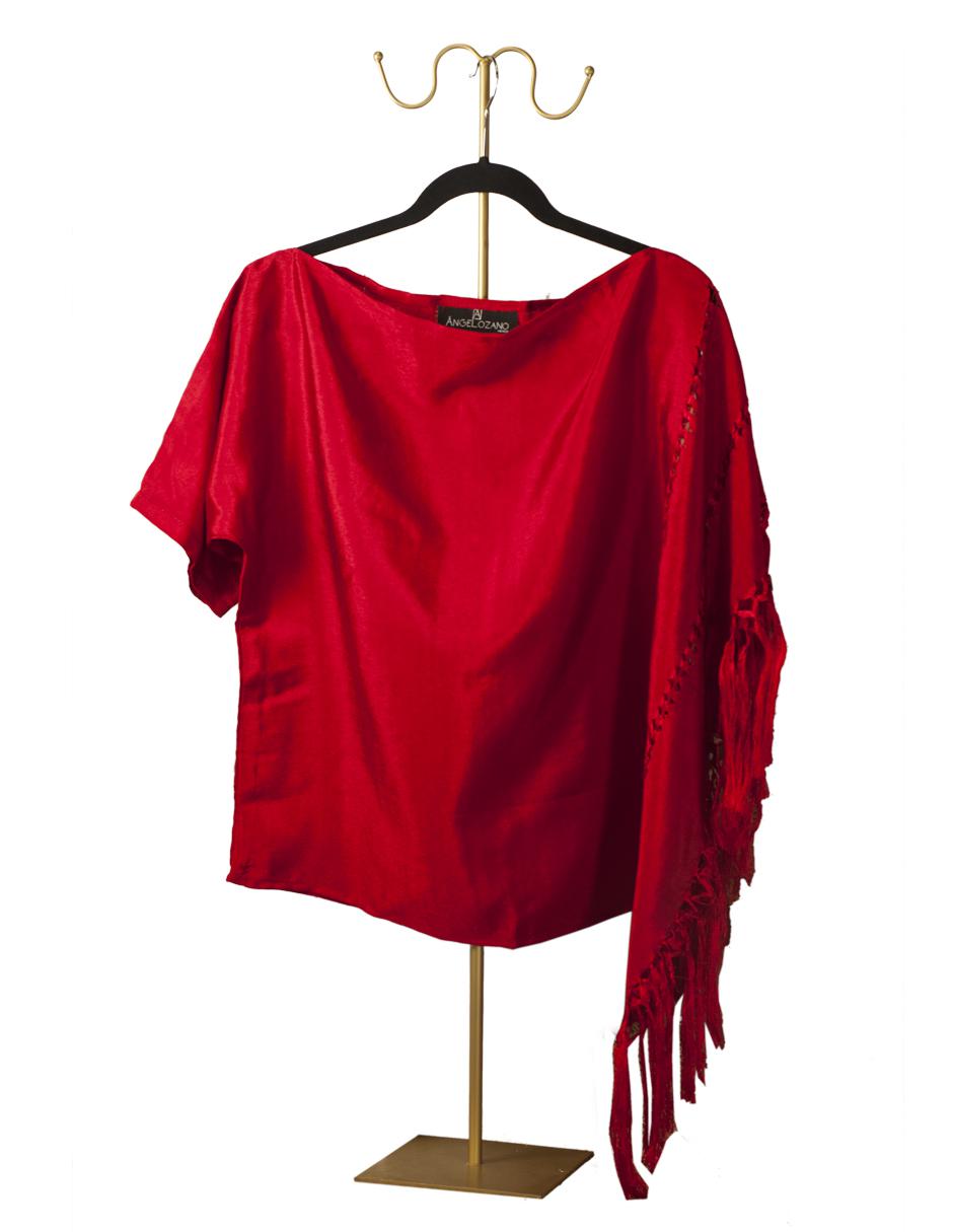 Blusa Angelozano manga corta para mujer