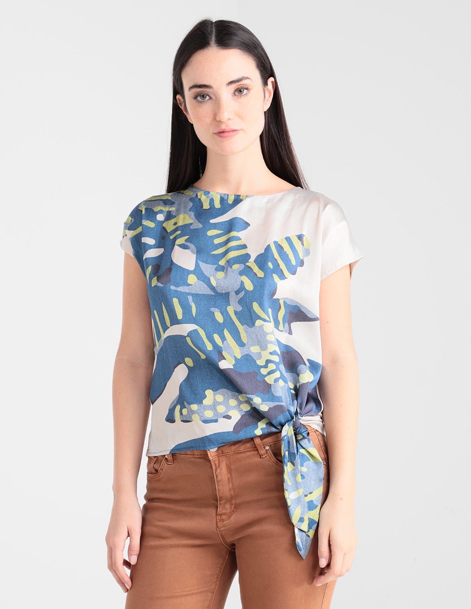 Blusa Trucco manga corta en Liverpool