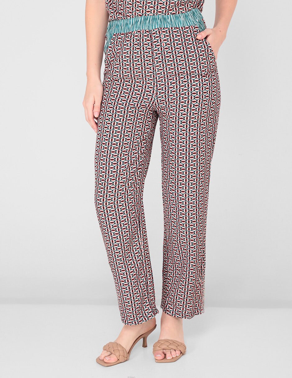 Pantalón Trucco amplio étnico para mujer en Liverpool