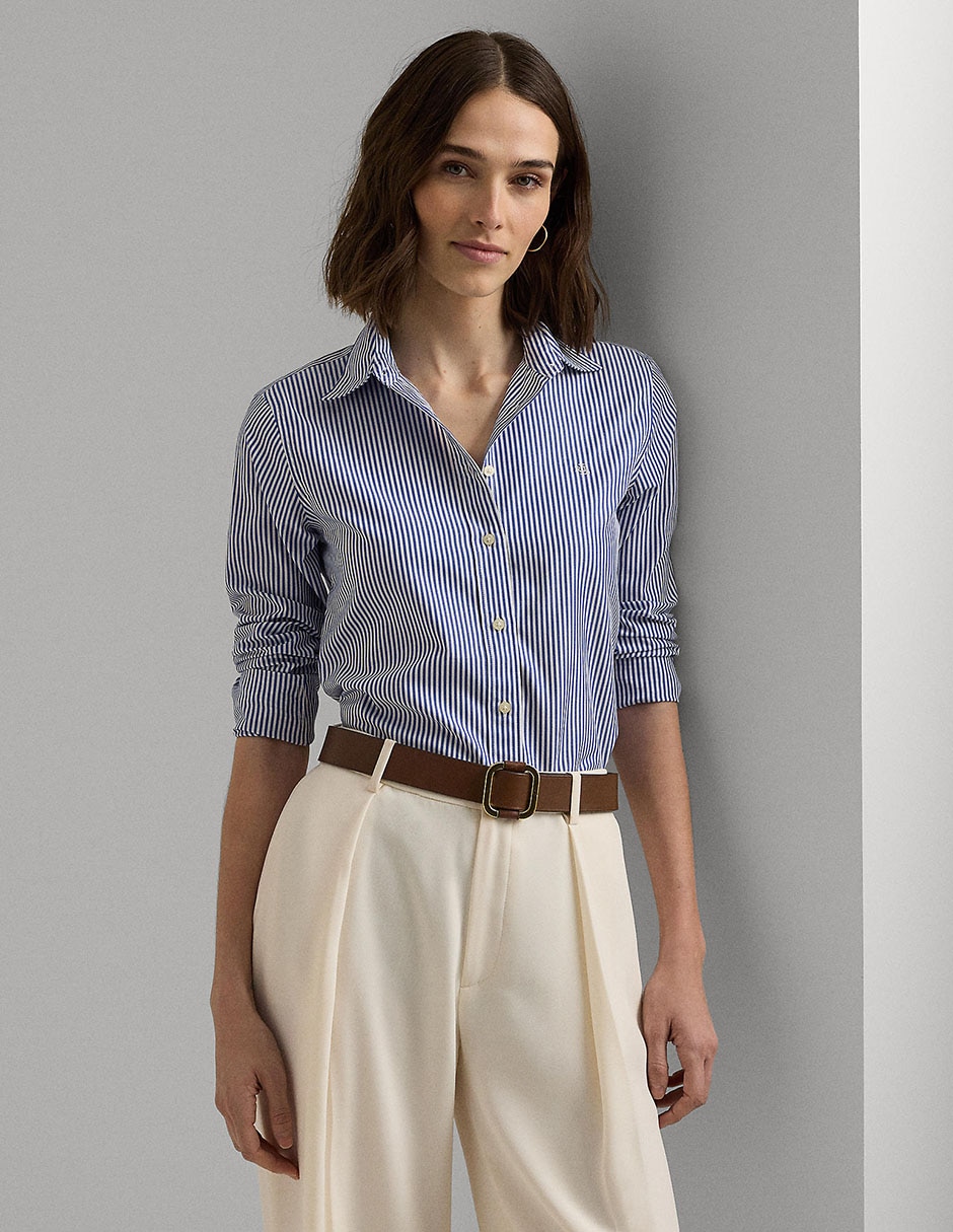 Blusa manga larga para mujer