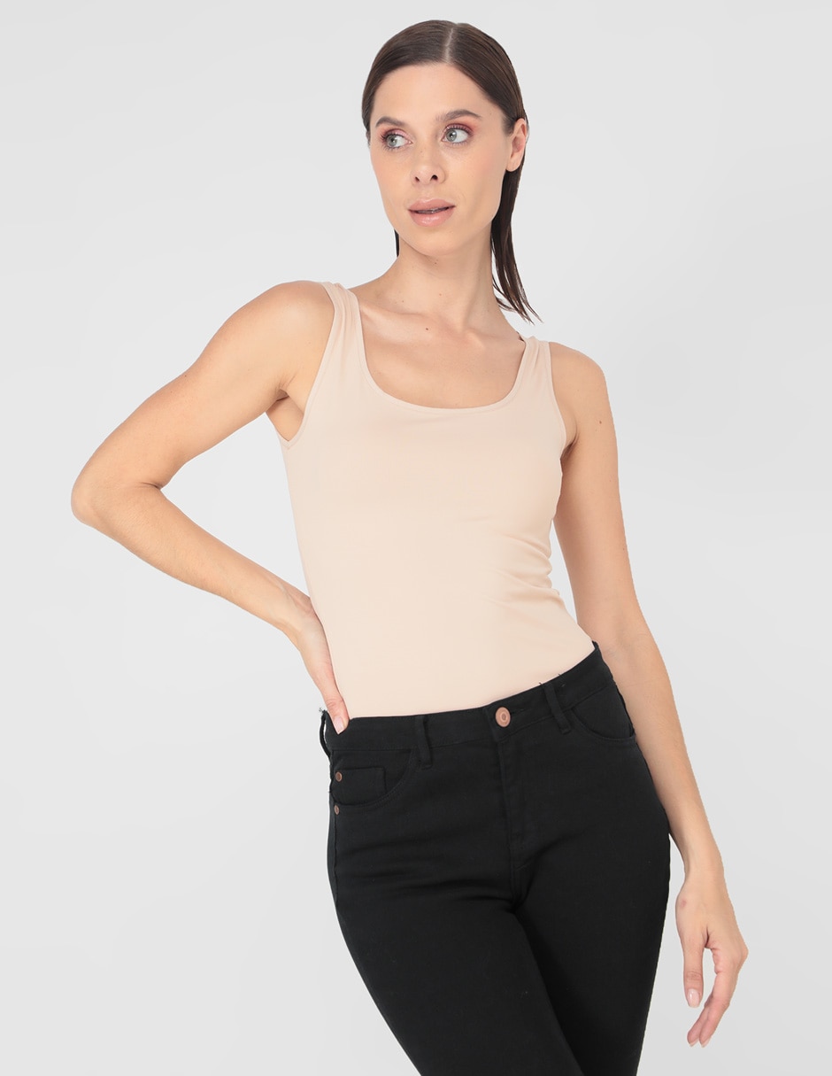 Blusa sin manga para mujer 1