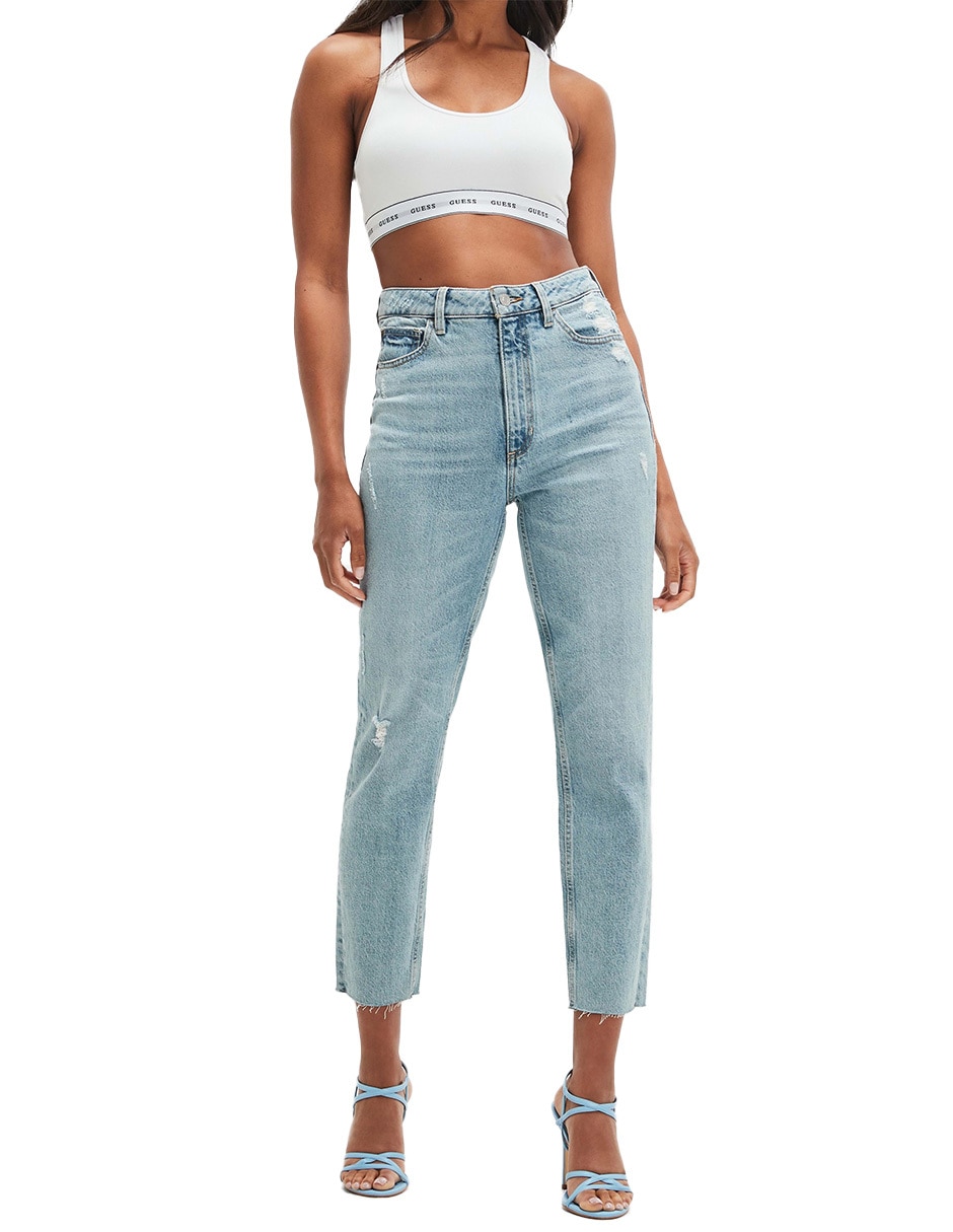 Jeans relaxed mom para mujer 5