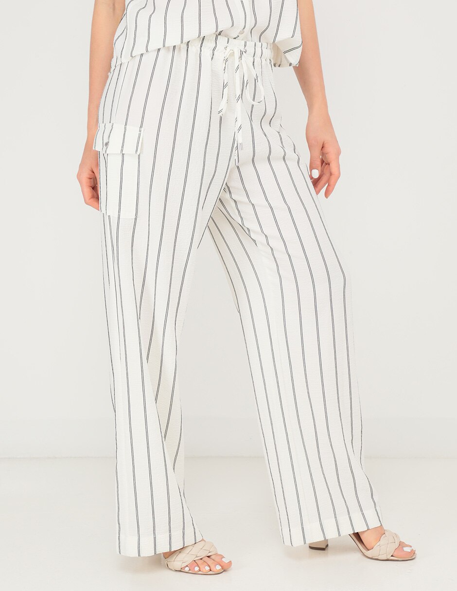 Pantalón amplio para mujer 1