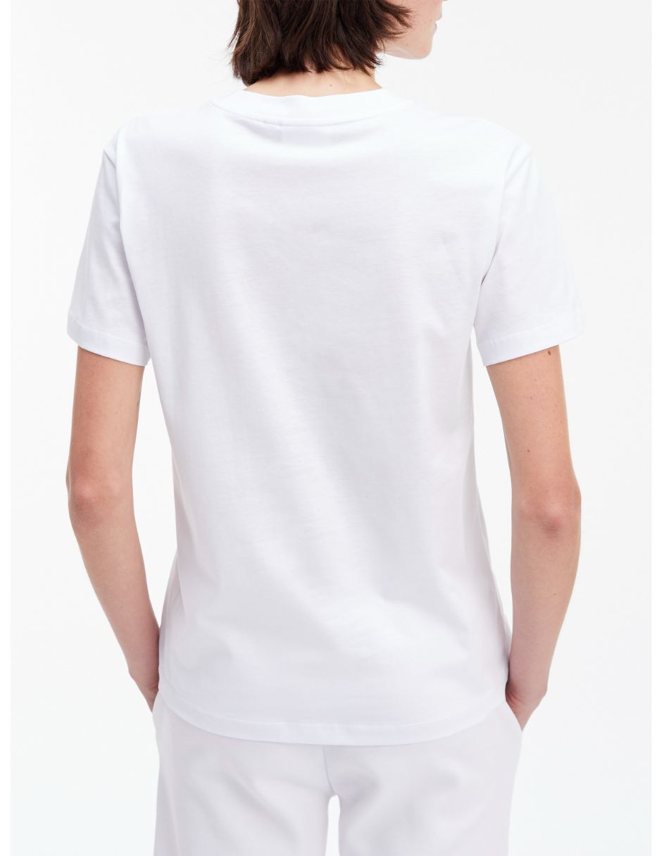 Playera manga corta cuello redondo para mujer 4