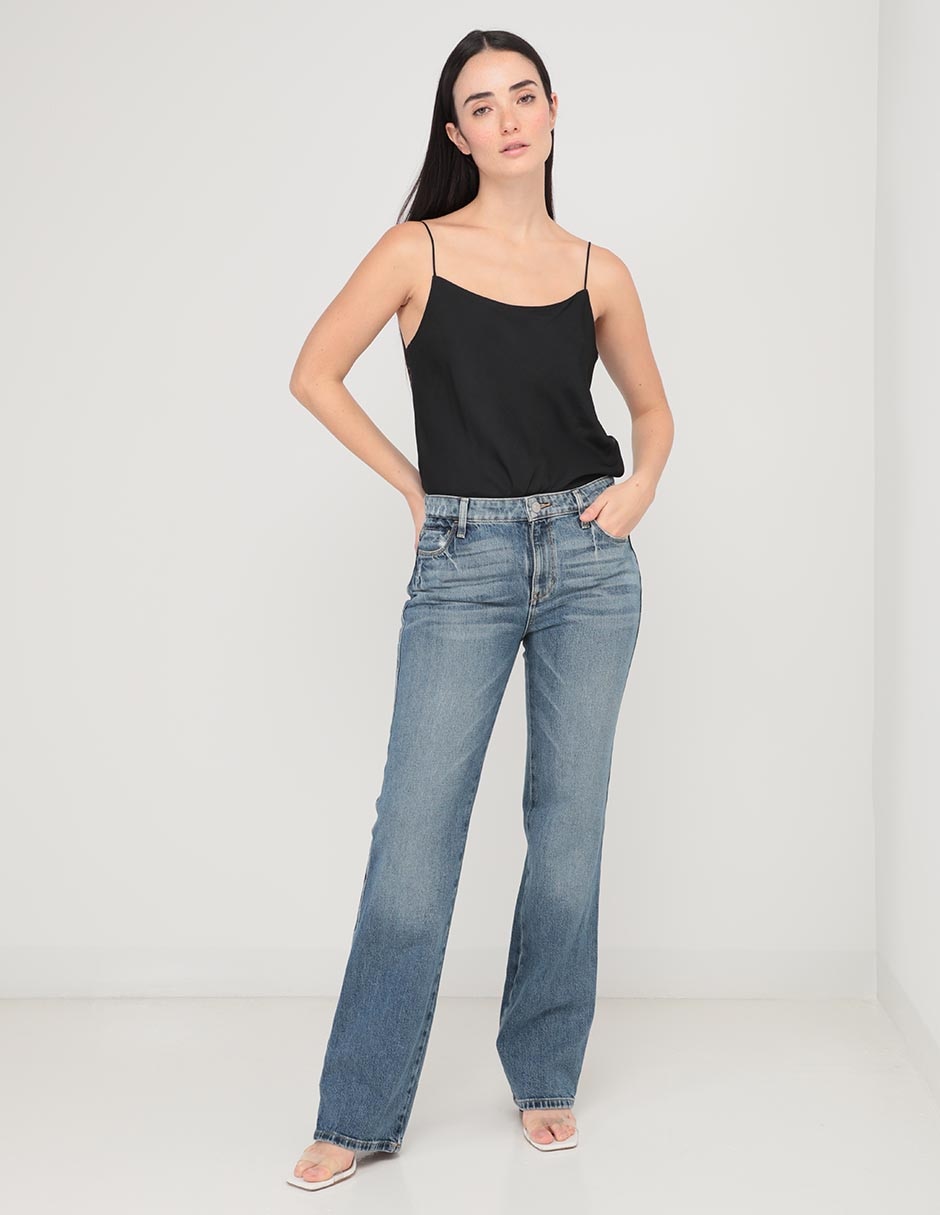 Jeans straight para mujer 3