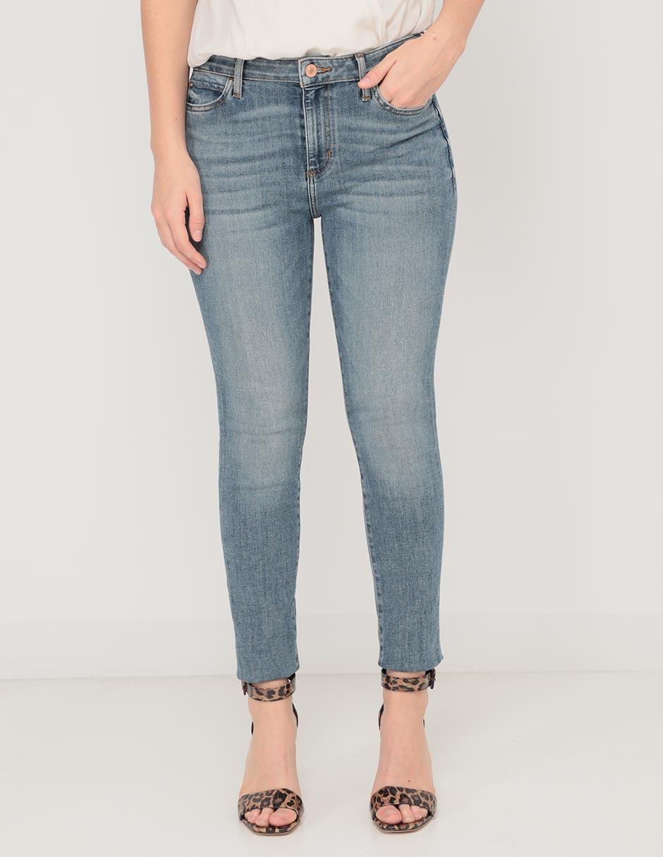 Jeans skinny Guess corte cintura para mujer
