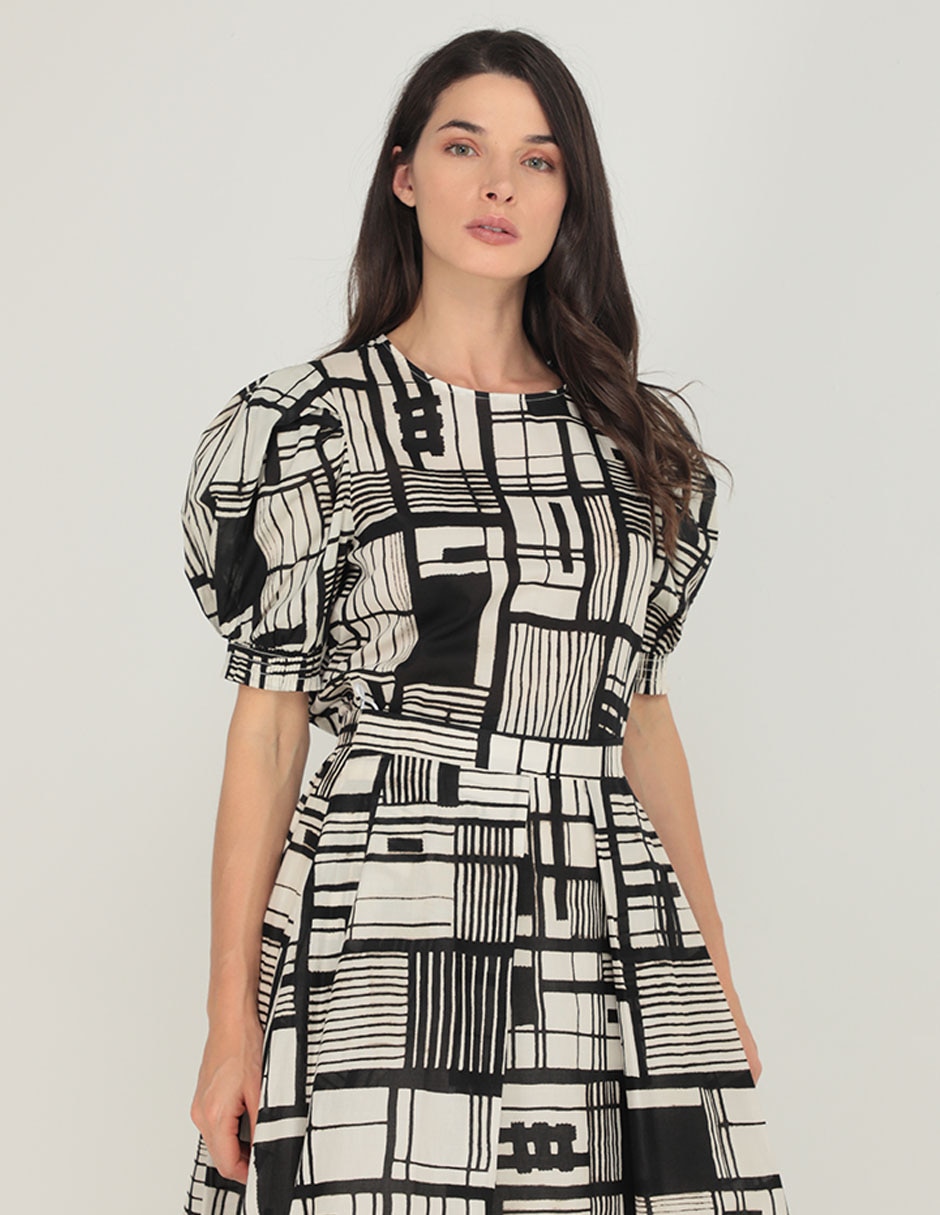 Blusa manga corta para mujer 1