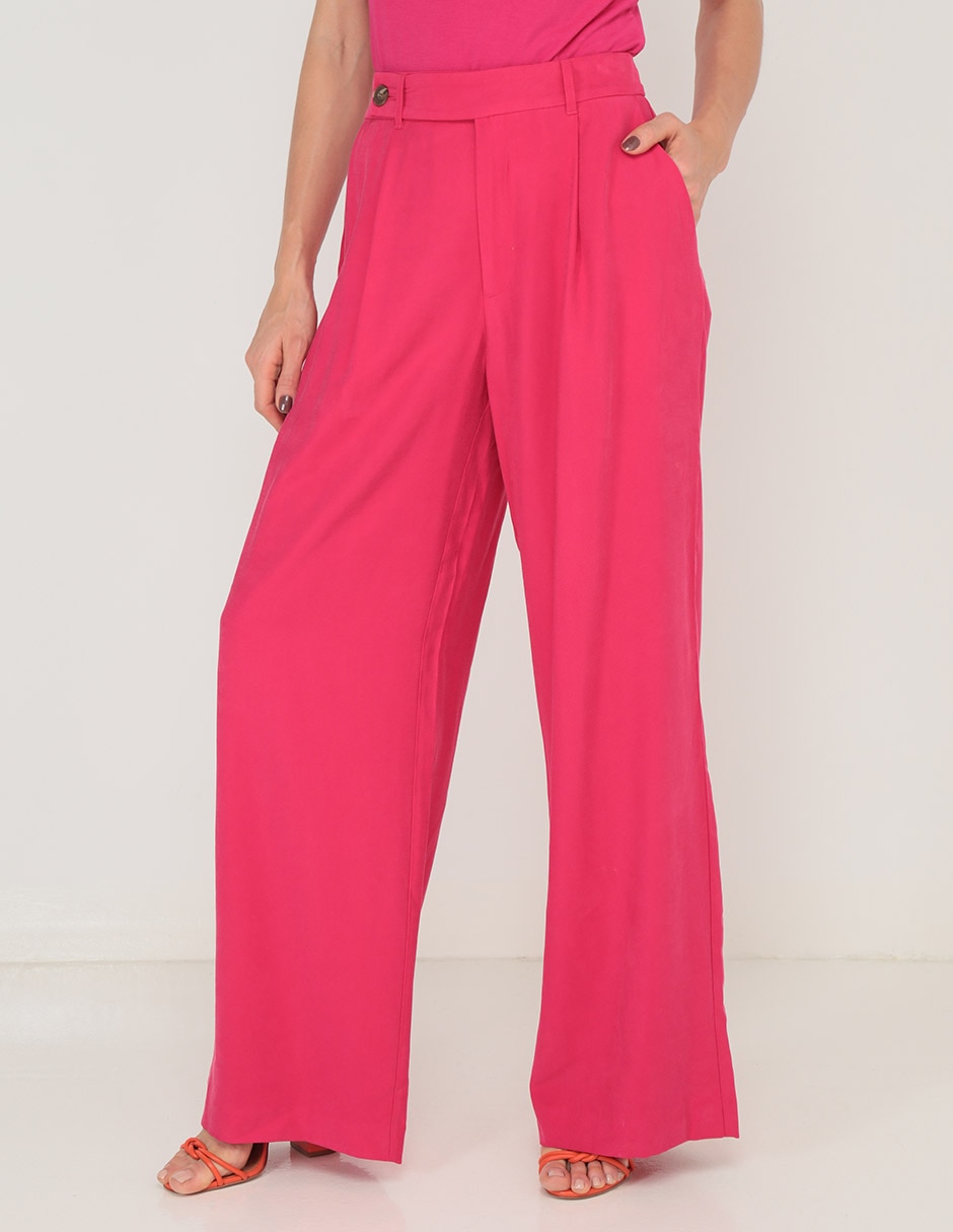 Pantalón relaxed amplio para mujer 1