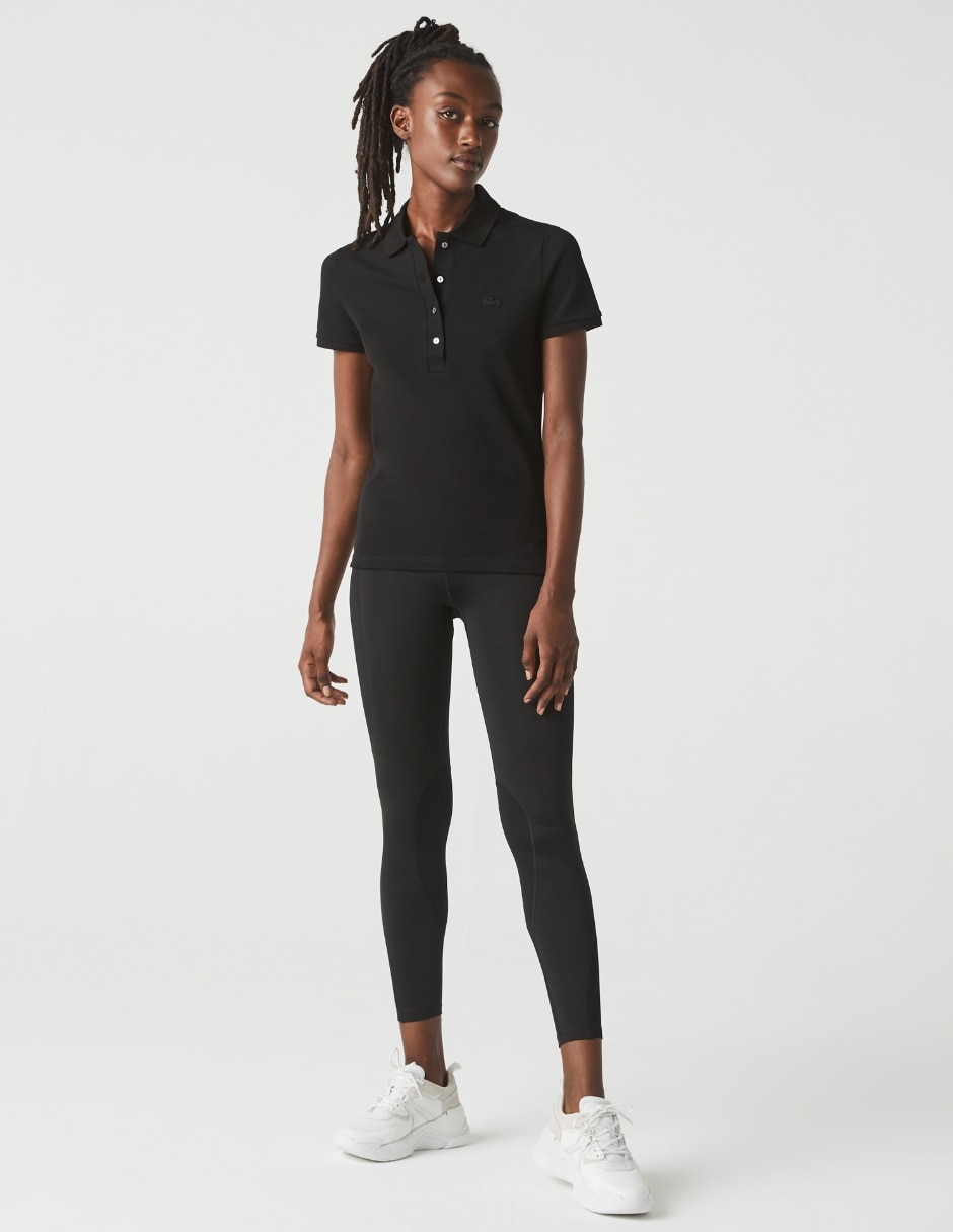 Polo lacoste negro mujer online