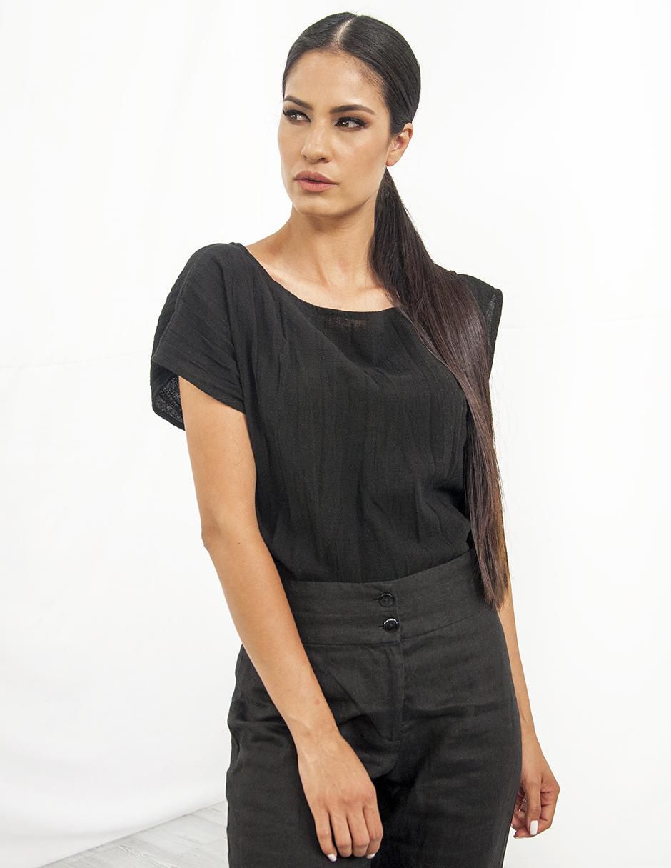 Blusa Angelozano manga corta para mujer 1