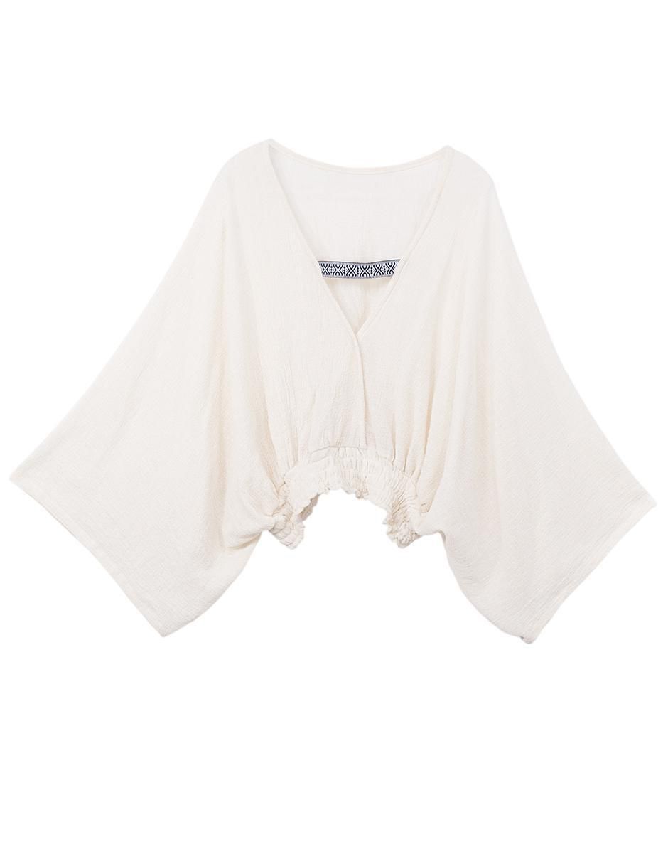 Blusa manga larga para mujer 5