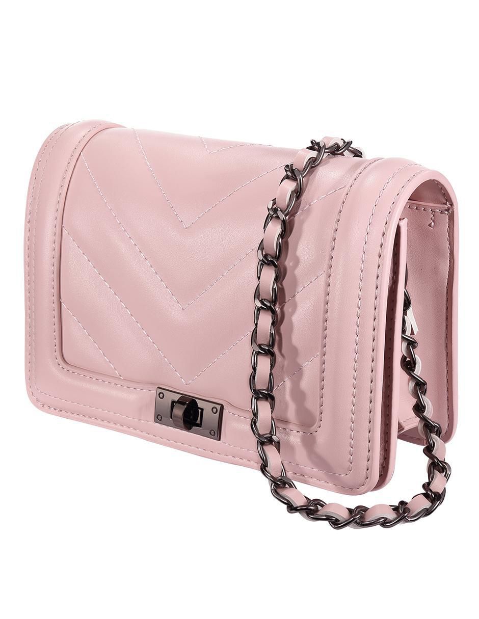 Bolsa best sale crossbody rosa