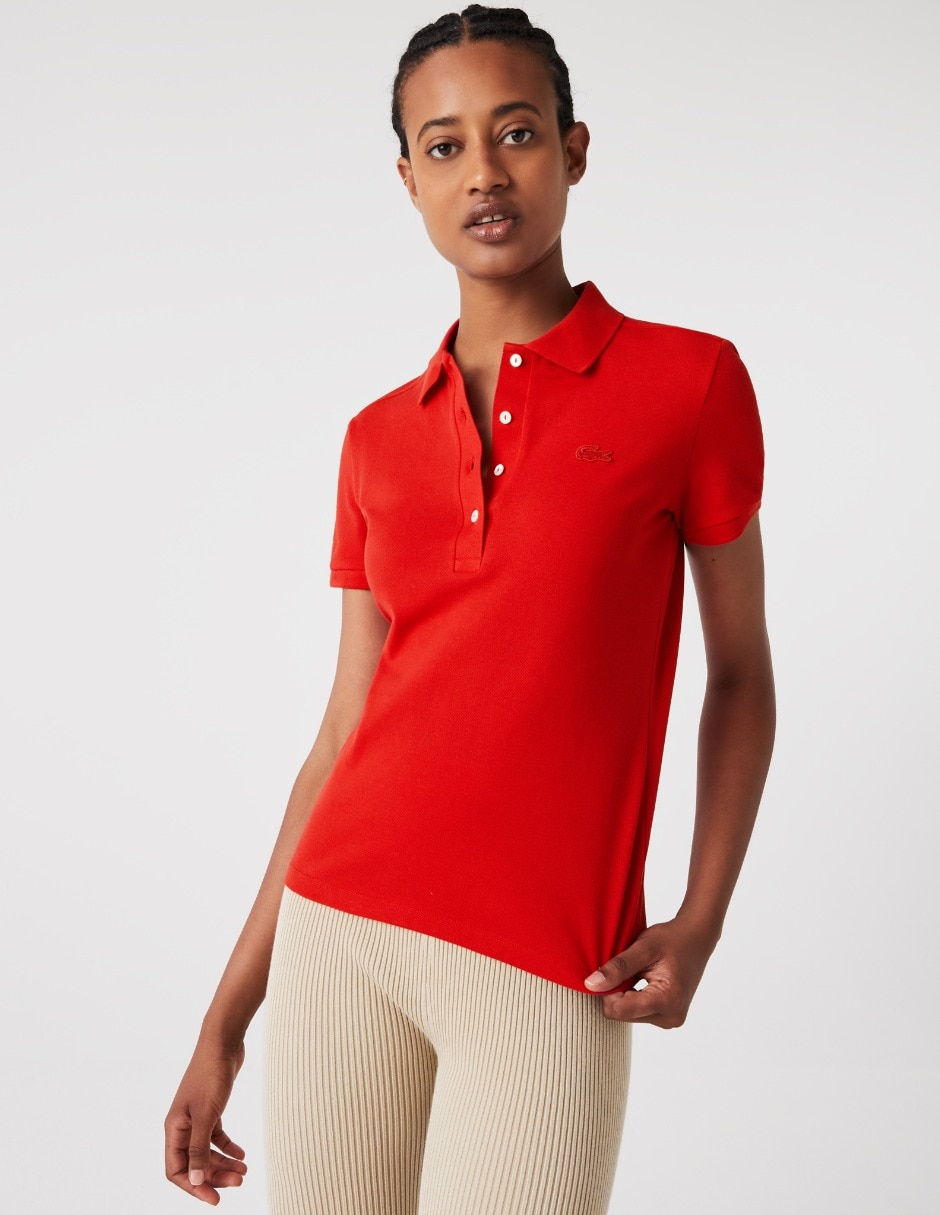 Playera tipo polo para mujer 7
