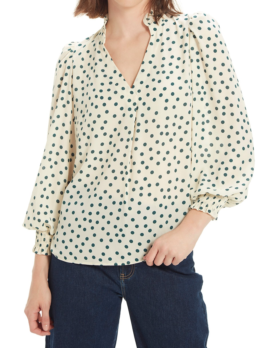 Blusa manga larga para mujer 2