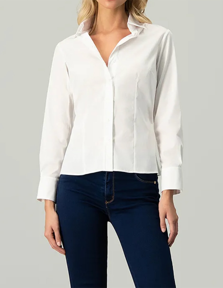 Blusa manga larga para mujer 2
